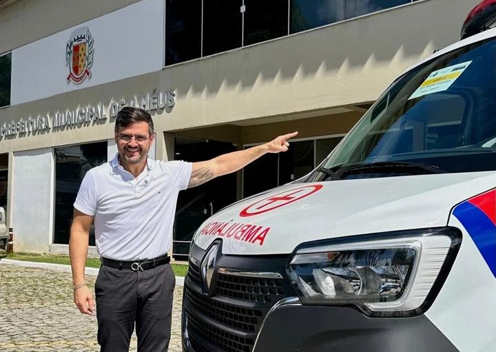 Ilhéus recebe nova ambulância para reforçar atendimento à população
