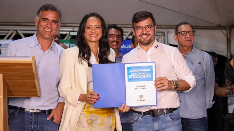 Prefeito Valderico Junior anuncia pacote de obras para valorização de espaços públicos