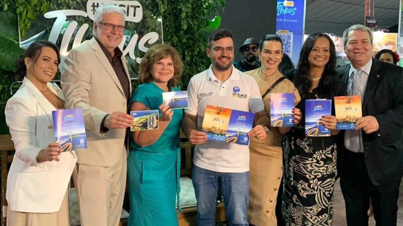 Ilhéus apresenta estande institucional no Festival do Chocolate 2025 e reúne setor turístico