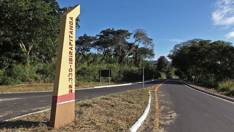 Prefeitura de Ibirapitanga e DNIT orientam desvio de carretas e caminhões durante festejos do IbiraPedro 2025 e da IbiraFeira