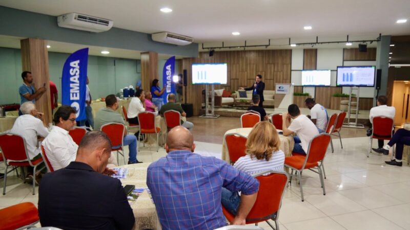 EMASA apresenta estudo que comprova ganhos econômicos com a expansão do saneamento em Itabuna