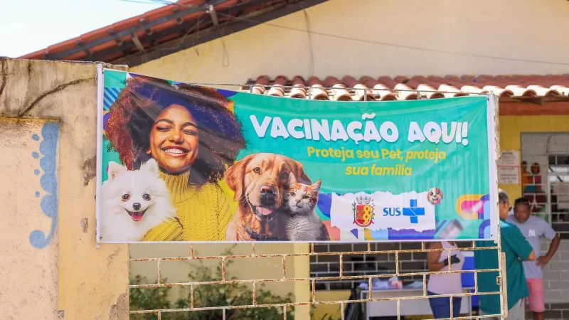 Ilhéus inicia a semana com mais de 9,5 mil animais vacinados contra a raiva
