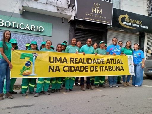 AACRRI participa do Desfile de 7 de Setembro em Itabuna e celebra união pela sustentabilidade