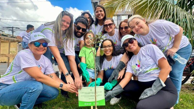 Prefeitura faz parceria com o SICREDI e faz plantio de mudas através do Projeto “Itabuna Mais Verde”