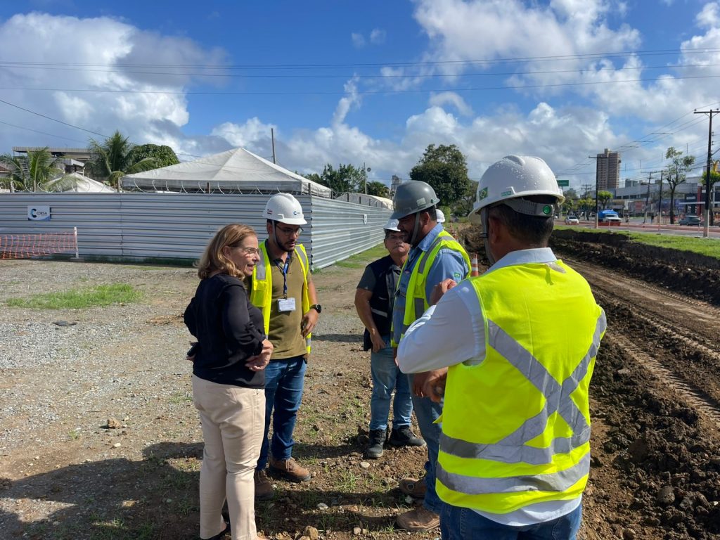 Titular da Infraestrutura e Urbanismo e especialistas fazem visita técnica às obras do Complexo Viário da Princesa Isabel