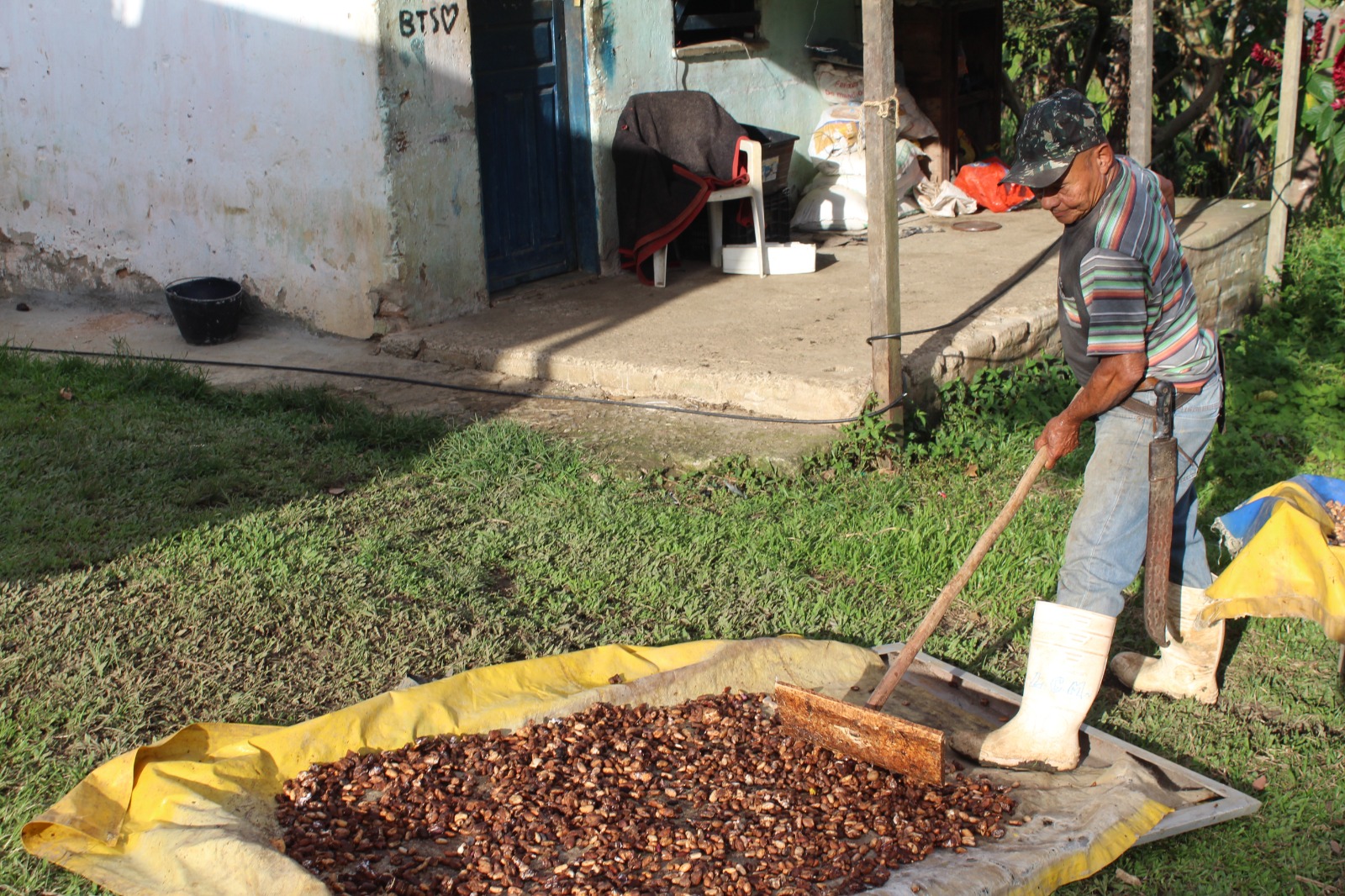 Técnicos da EMASA visitam a AGRAFAM para estudar a implantação da rede de abastecimento de água