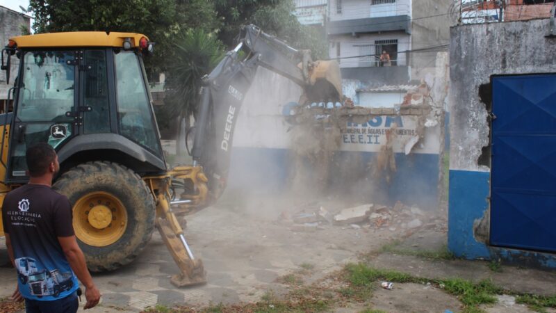 Obras de requalificação da Praça da EMASA são iniciadas no Mangabinha