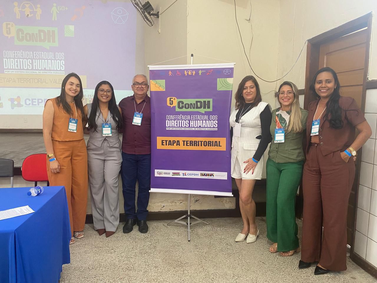 Ibirapitanga marca presença na etapa territorial da 5ª Conferência Estadual de Direitos Humanos em Valença