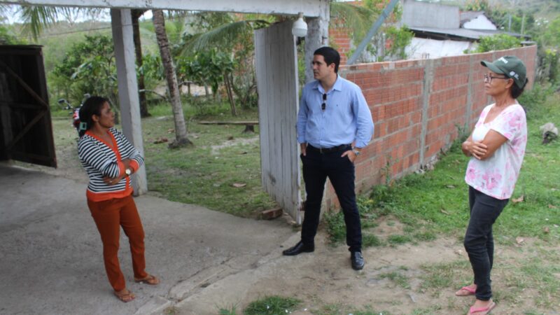 Presidente da EMASA visita Assentamento Alemita e discute projetos de implantação da rede de água e sistema de esgoto