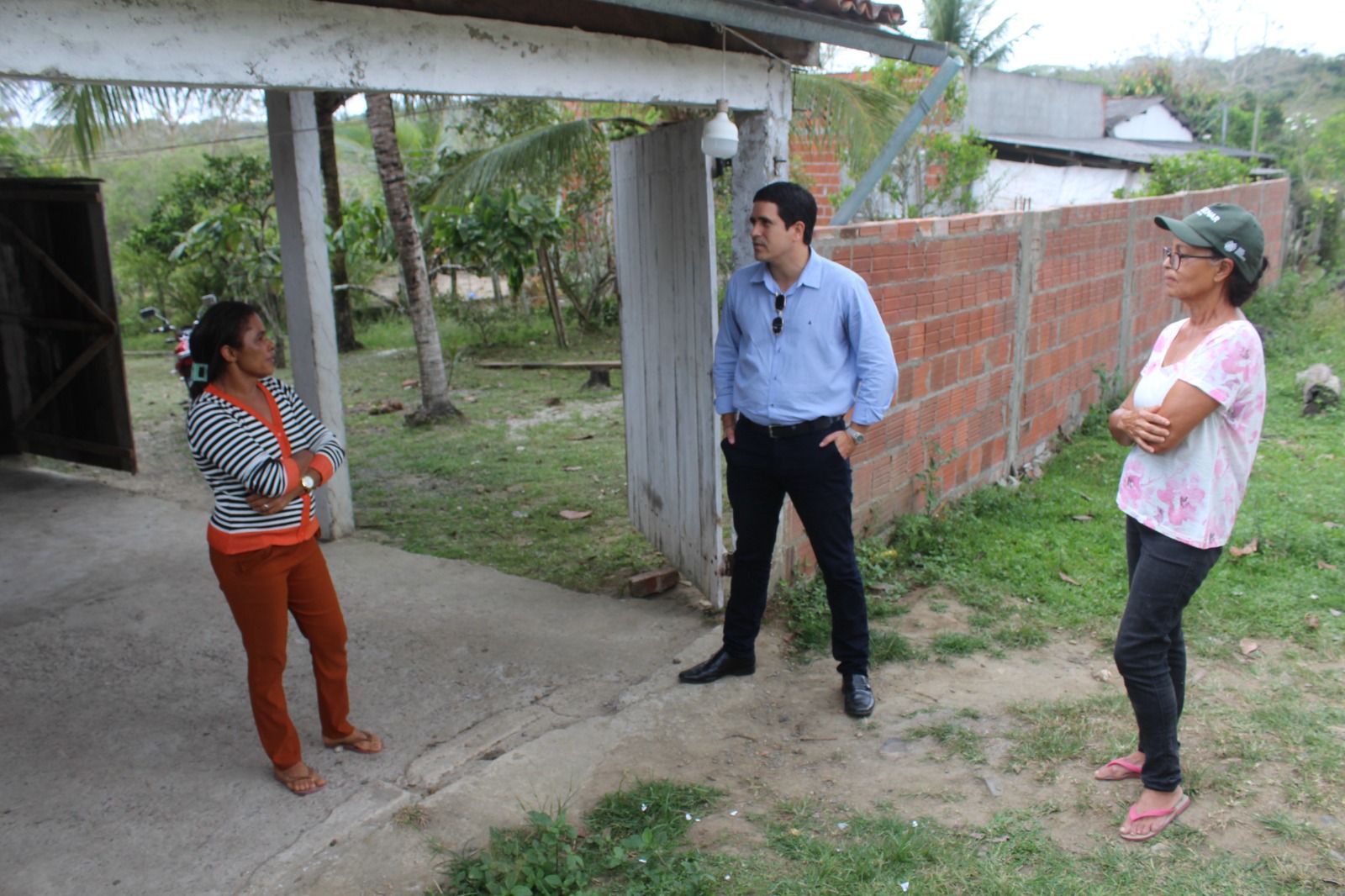 Presidente da EMASA visita Assentamento Alemita e discute projetos de implantação da rede de água e sistema de esgoto