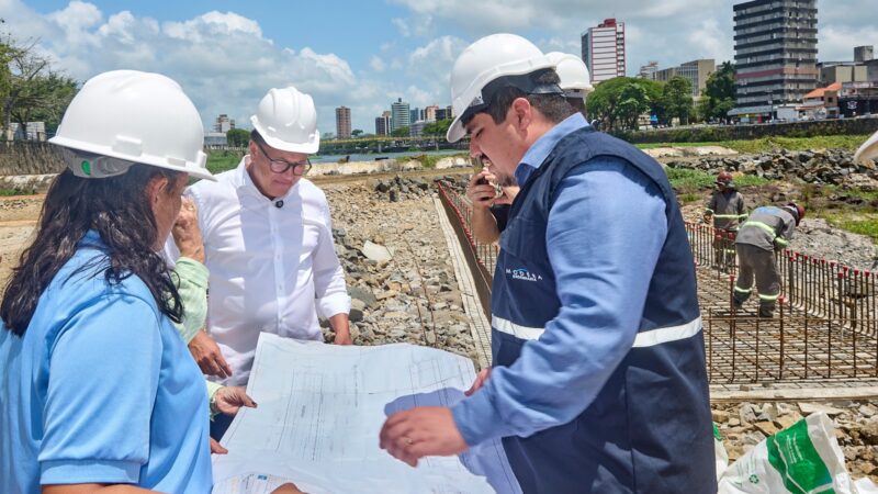 Prefeito Augusto Castro vistoria principais obras de mobilidade de Itabuna