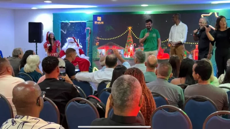 Prefeito Valderico Junior apresenta Natal Ilhéus 2025 com foco em união e fortalecimento do comércio