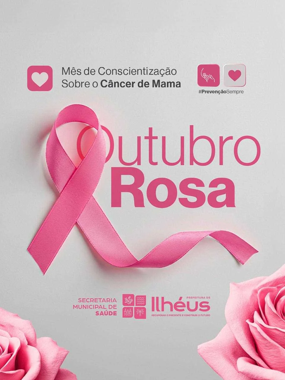 Prefeitura de Ilhéus realiza ações de saúde em celebração ao Outubro Rosa nas unidades do município