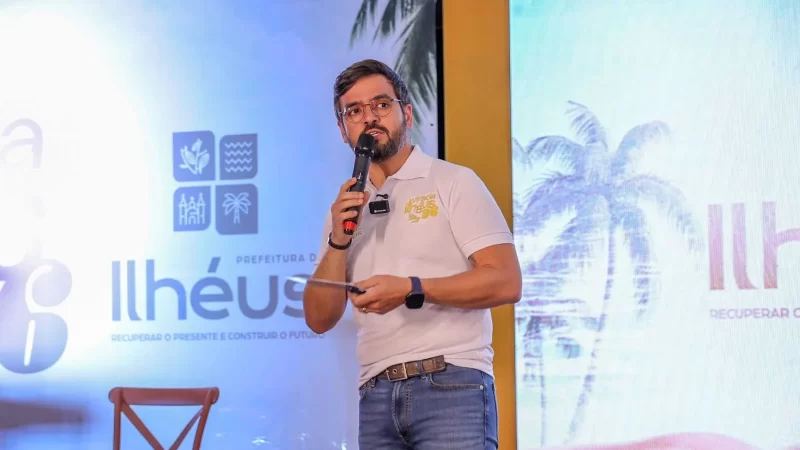 Prefeito Valderico Junior anuncia o Virada Ilhéus 2026 com três dias de shows na Av. Soares Lopes