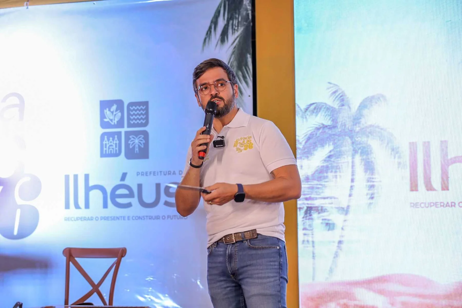 Prefeito Valderico Junior anuncia o Virada Ilhéus 2026 com três dias de shows na Av. Soares Lopes