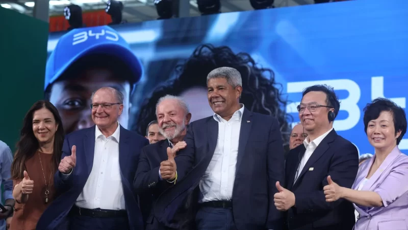 “Implantação da BYD torna a Bahia protagonista na produção nacional de veículos sustentáveis”, afirma Jerônimo Rodrigues