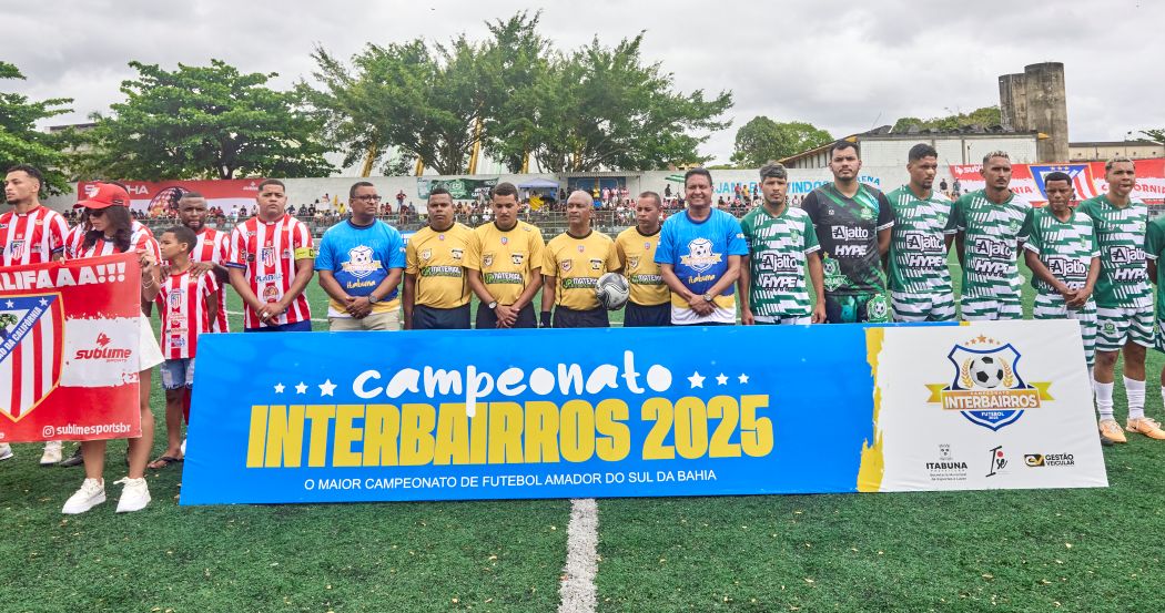 Campos de futebol lotados na rodada inaugural do Campeonato Interbairros de Futebol de Itabuna no domingo