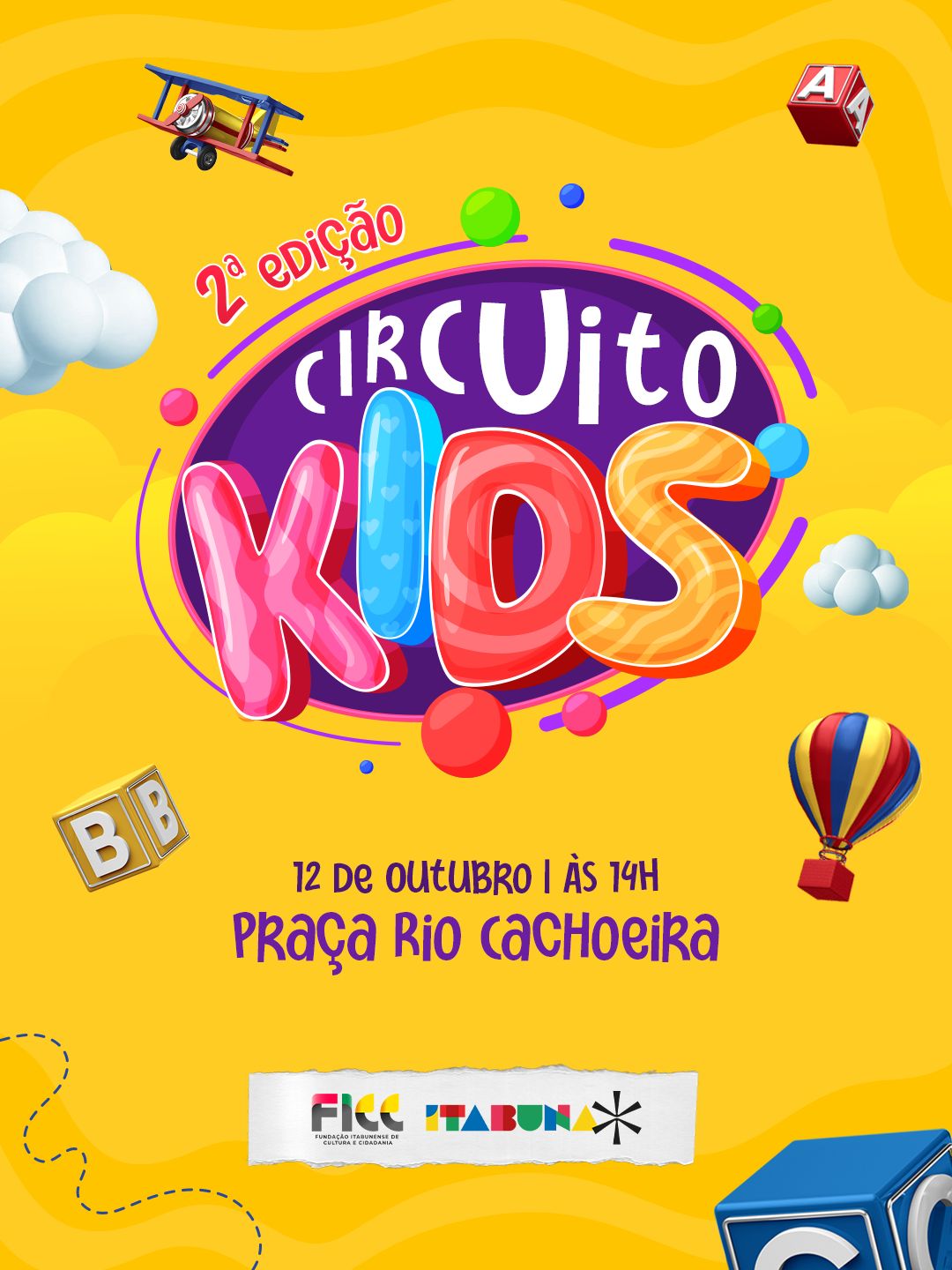 Circuito Kids leva diversão e cidadania para o Dia das Crianças em Itabuna