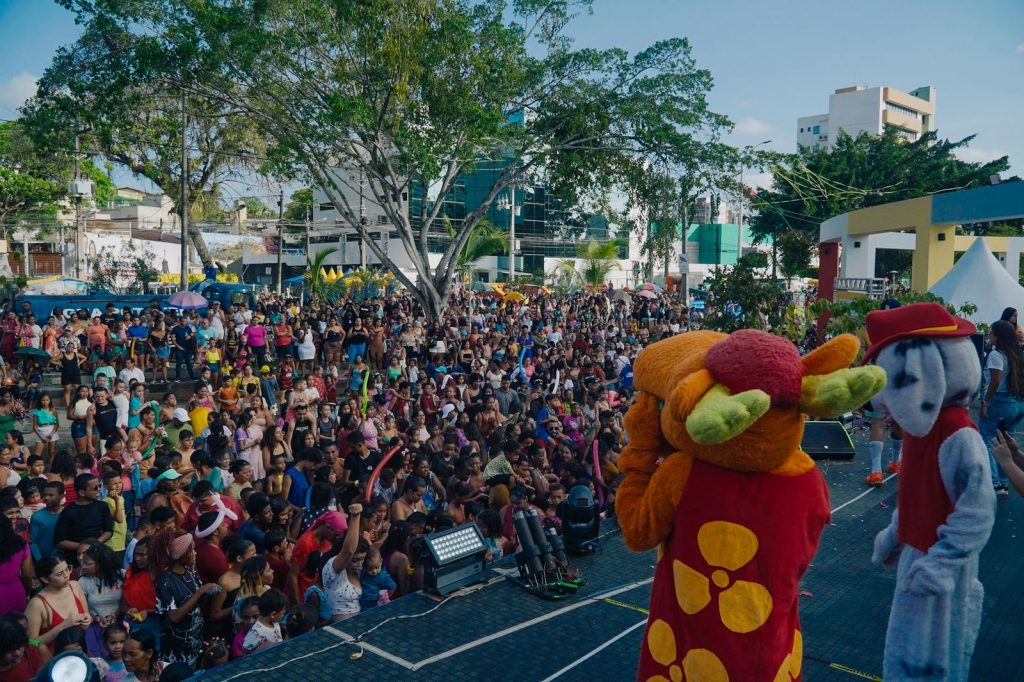 Circuito Kids ofereceu muitos brinquedos e muita diversão no Dia das Crianças em Itabuna