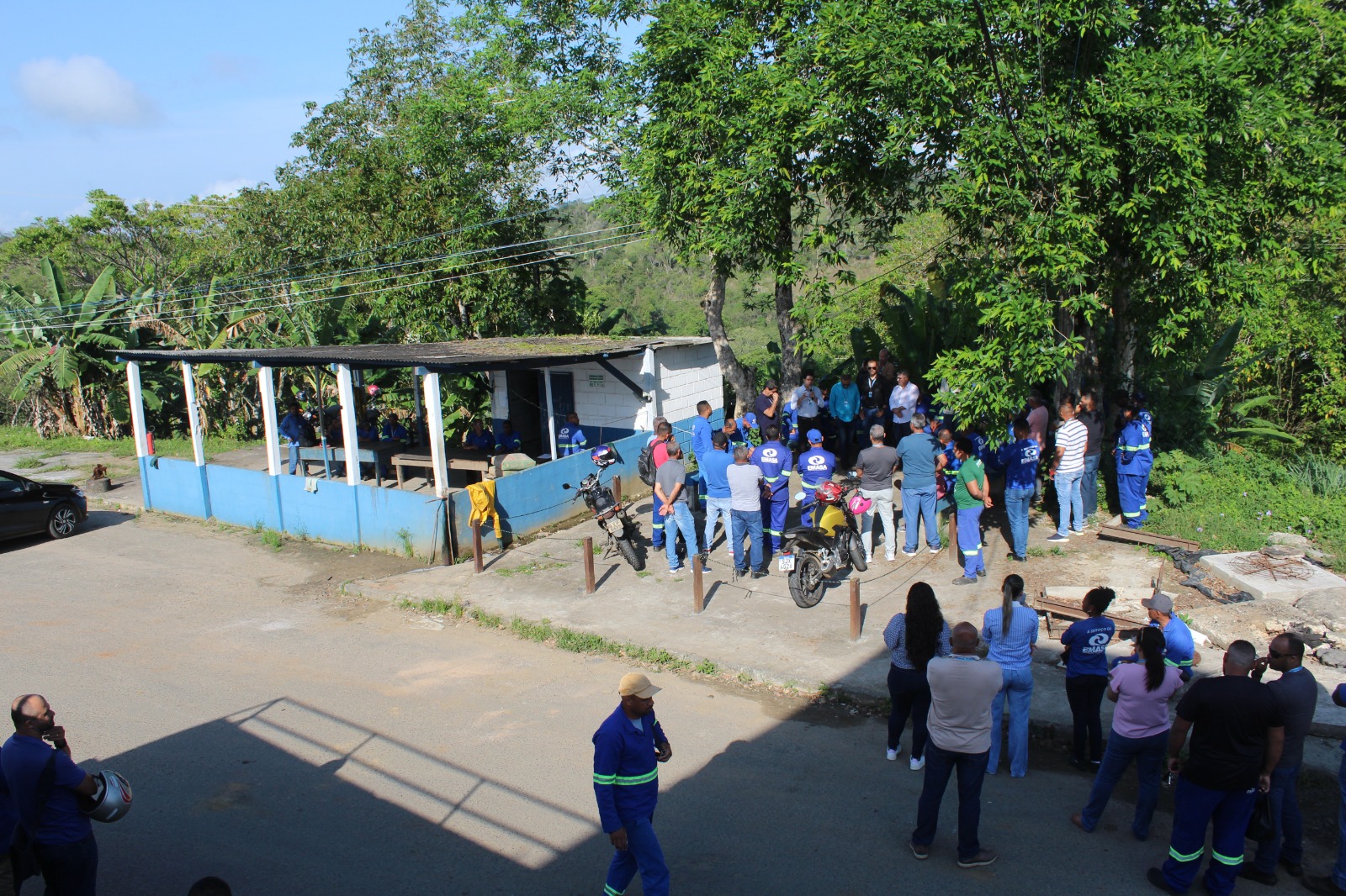 Direção da EMASA coloca funcionários ciente das tratativas para que a EMBASA volte a operar o sistema de saneamento de Itabuna