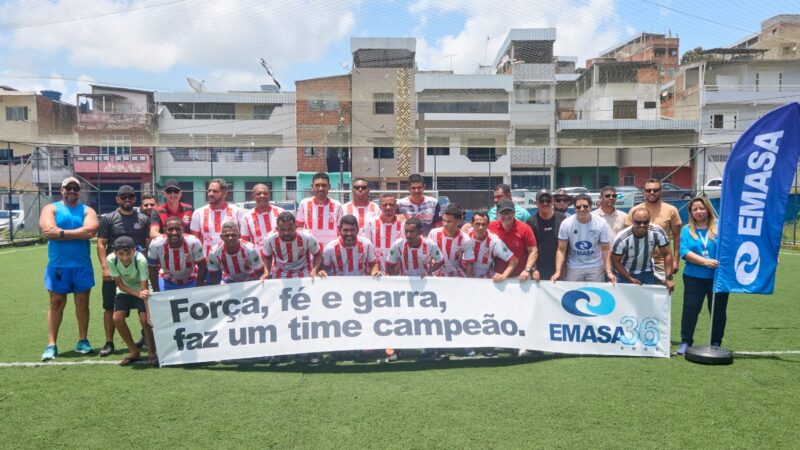 Time da EMASA conquista o terceiro título do Campeonato dos Servidores Municipais de Itabuna