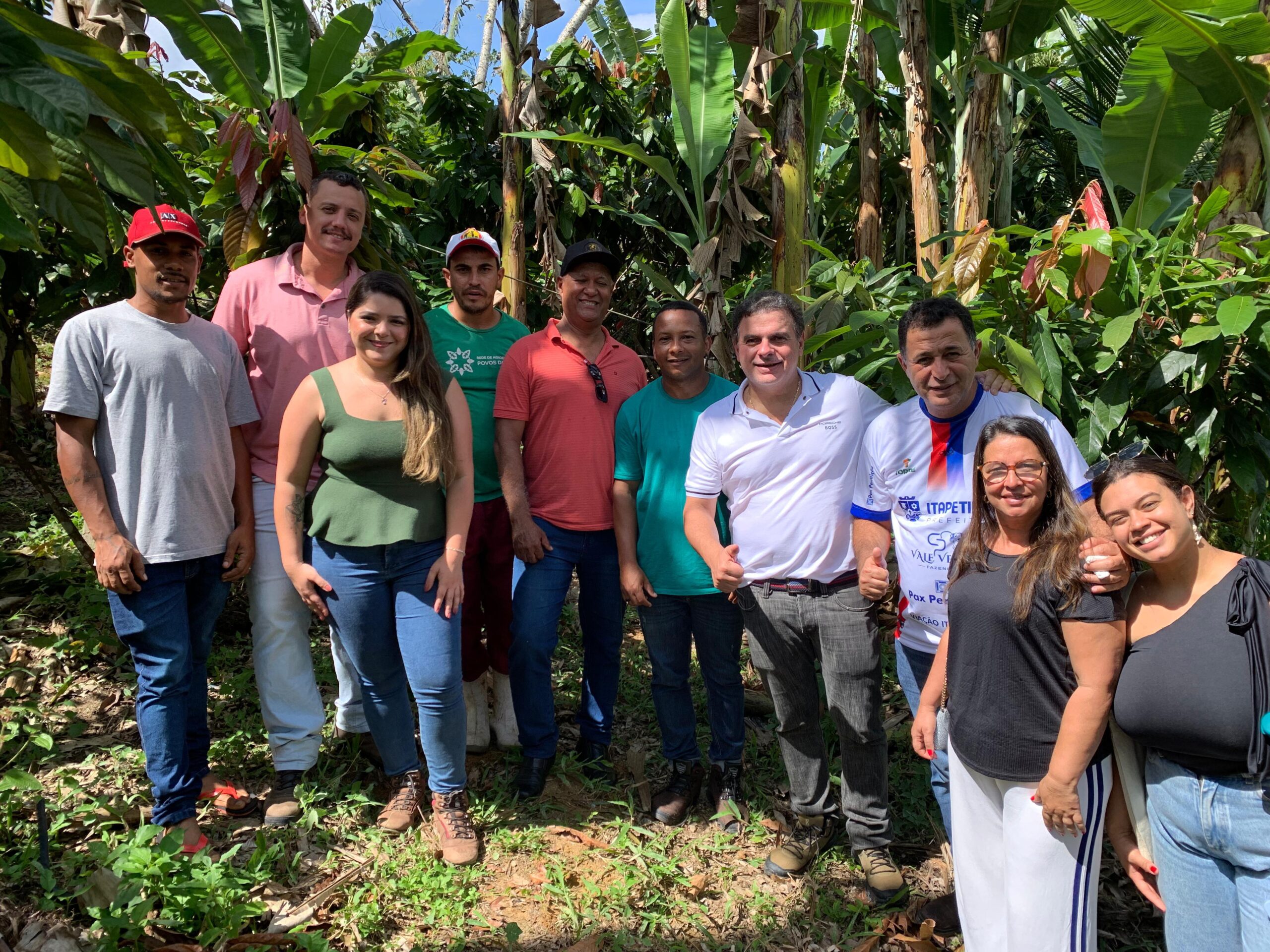 Prefeito Jé Assunção recebe deputado João Bacelar em visita ao assentamento Dois Riachões em Ibirapitanga