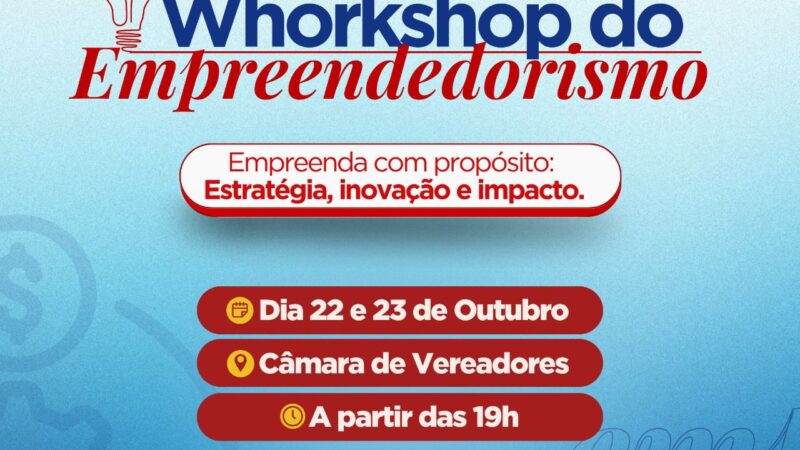Ibirapitanga realiza 1º Workshop do Empreendedorismo