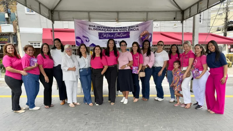 Ilhéus promove ação de conscientização no Dia pela Eliminação da Violência contra as Mulheres