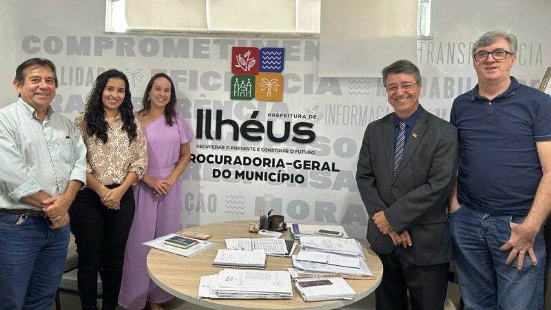 Prefeitura de Ilhéus, UESC e Sebrae alinham ações para fortalecer o polo tecnológico da cidade