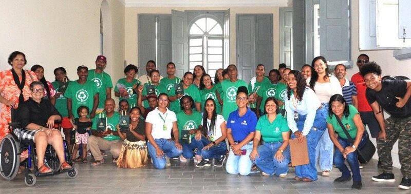 AACRRI promove capacitação para catadores doprograma “Reciclando para Viver Melhor”, em Ilhéus