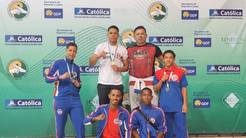 Atletas de Ibirapitanga conquistam três medalhas no 35º Campeonato Brasileiro de Kung Fu