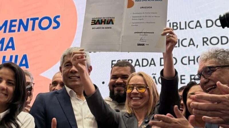 URUÇUCA VIVE DIA HISTÓRICO COM AUTORIZAÇÃO DE OBRAS DE ILUMINAÇÃO E AVANÇOS NA EDUCAÇÃO