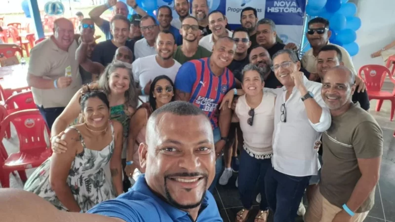 César Porto destaca união e fortalecimento do PP durante confraternização em Ilhéus