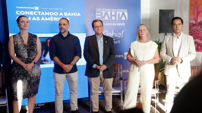 Turismo internacional na Bahia cresce 47% em 2025 e ganha novo impulso com voo Salvador–Panamá