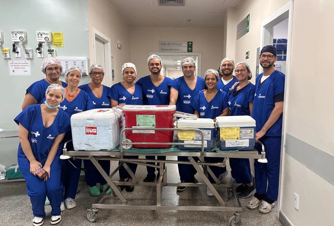 Bahia registra aumento de 33% e alcança 1.384 transplantes de órgãos em 2025