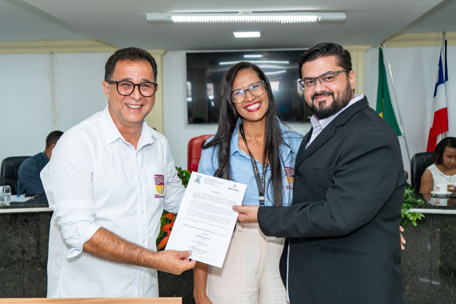 Prefeitura de Ibirapitanga realiza cerimônia de nomeação de servidores aprovados no concurso de 2019 nesta terça (06)