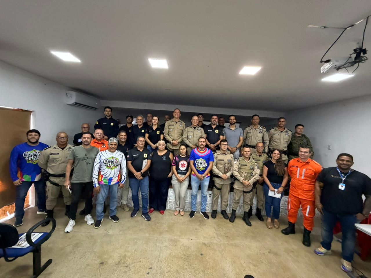 Forças da segurança pública alinham planejamento para o Carnaval Antecipado de Itabuna