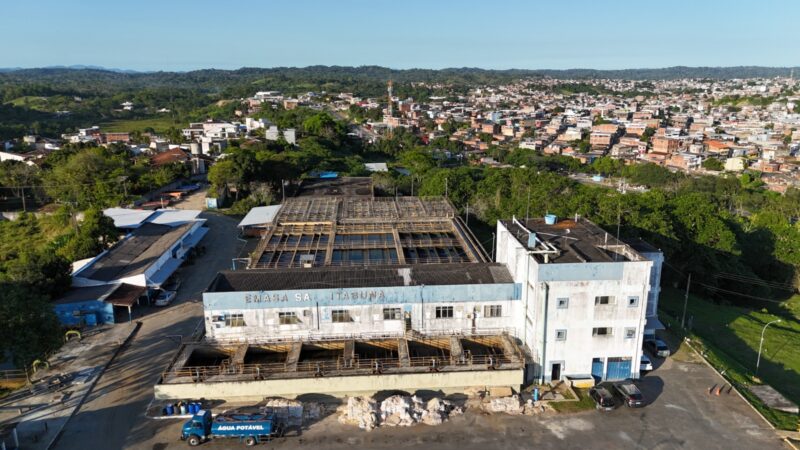 Serviços de manutenção na ETA da EMASA vão afetar o fornecimento de água em sete bairros de Itabuna