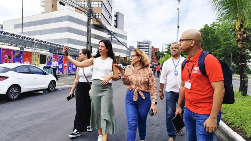 Representantes da Prefeitura, FICC e Ministério Público da Bahia vistoriam Circuito Sabará do Carnaval Antecipado de Itabuna