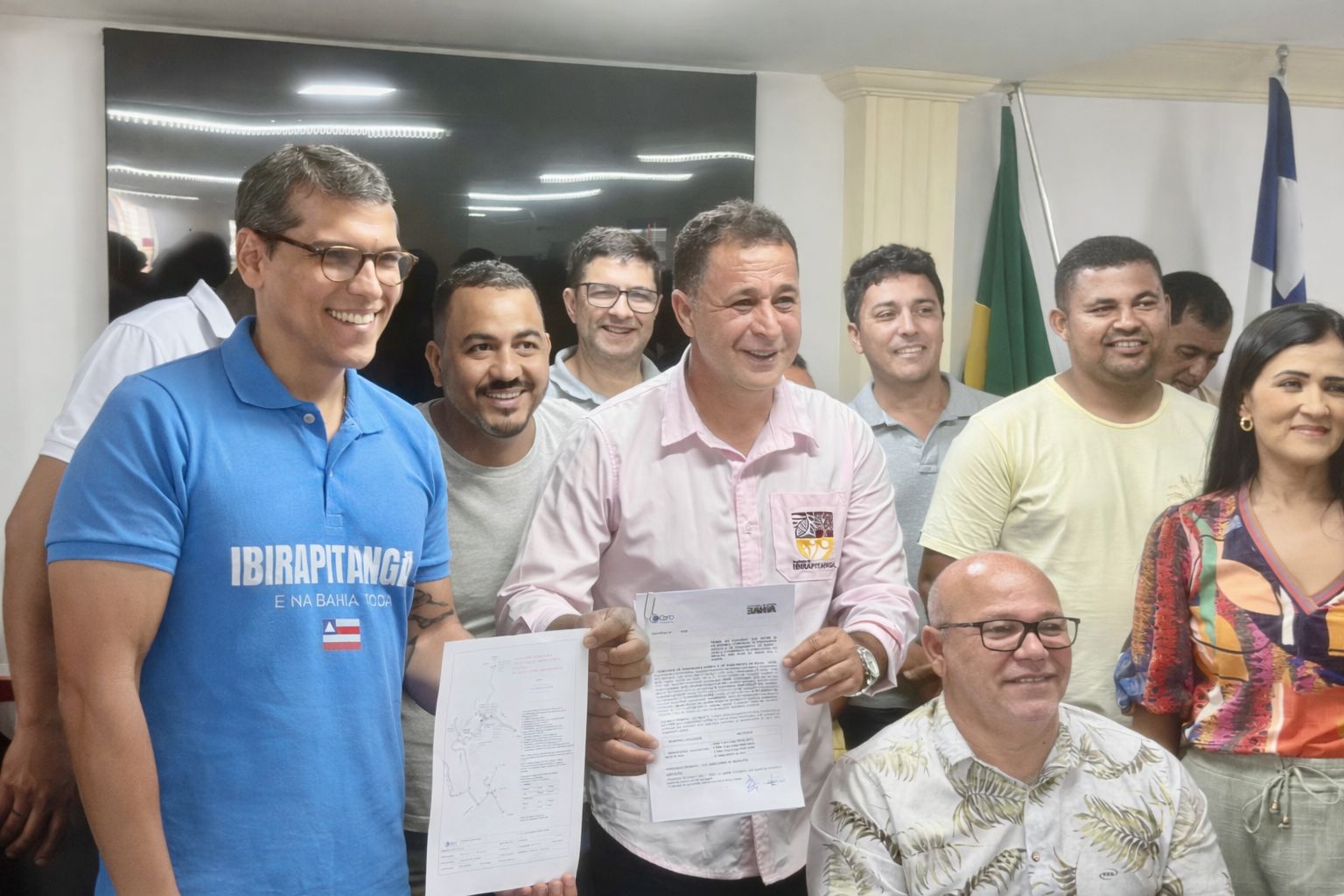 Ibirapitanga recebe presidente da CERB e consolida investimentos históricos para as zonas rurais