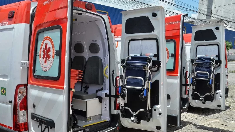 Ilhéus recebe três novas ambulâncias do SAMU e reforça atendimento de urgência e emergência