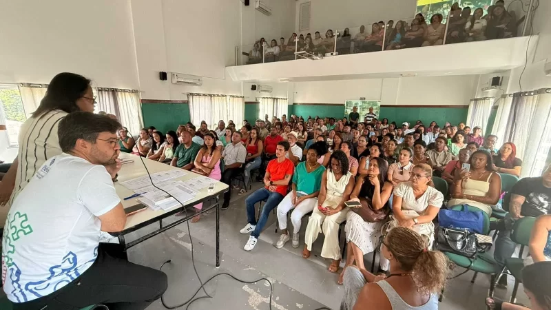 Novos servidores da Saúde de Ilhéus recebem cartas de encaminhamento e iniciam nova etapa