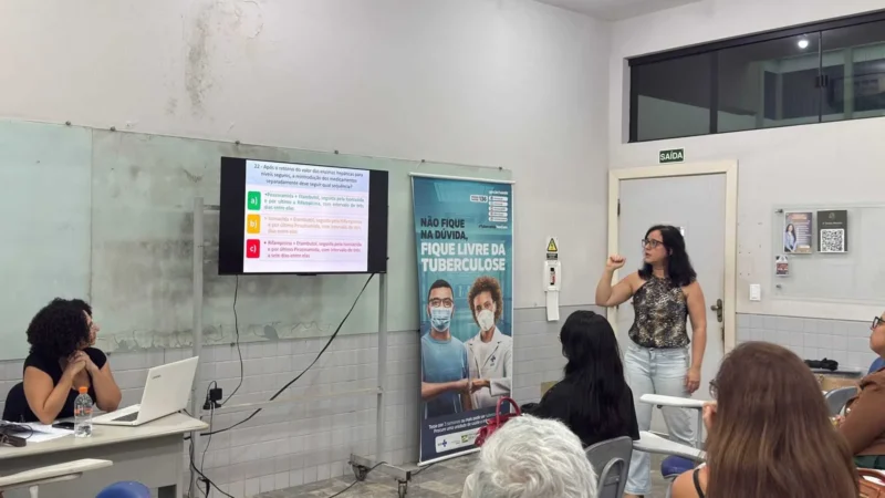 Ilhéus reforça combate à tuberculose com capacitação de profissionais da Atenção Primária