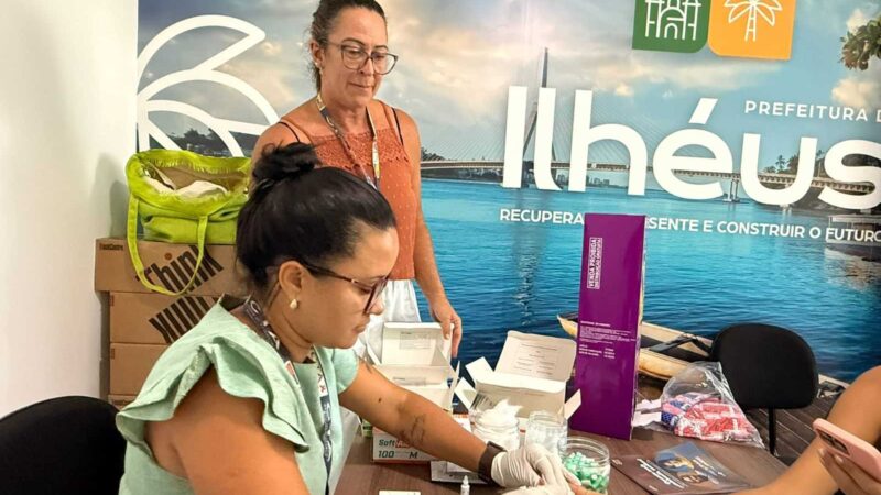 Prefeitura de Ilhéus leva testagem e vacinação aos servidores com ação Cuidando de Quem Serve
