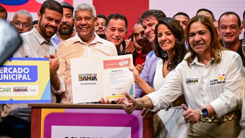 Ibirapitanga assegura pacote de obras em agenda com Jerônimo Rodrigues