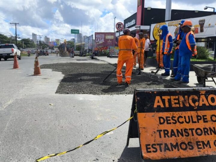 Pavimenta Itabuna avança na execução de recuperação da malha viária urbana