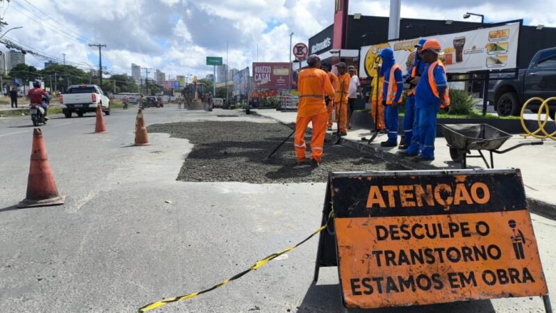 Pavimenta Itabuna avança na execução de recuperação da malha viária urbana