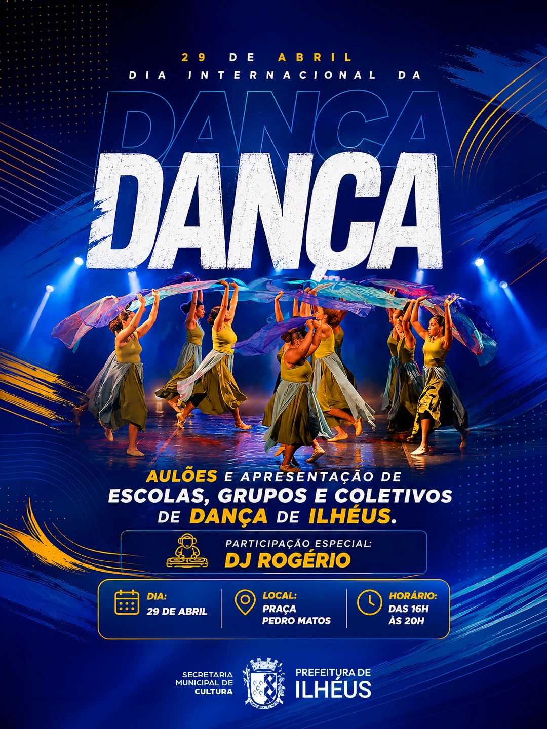 Prefeitura de Ilhéus promove programação cultural gratuita na Praça Pedro Matos