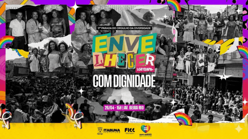 Prefeitura de Itabuna realiza 17° Parada do Orgulho da Diversidade com Alinne Rosa e programação especial no Beira Rio