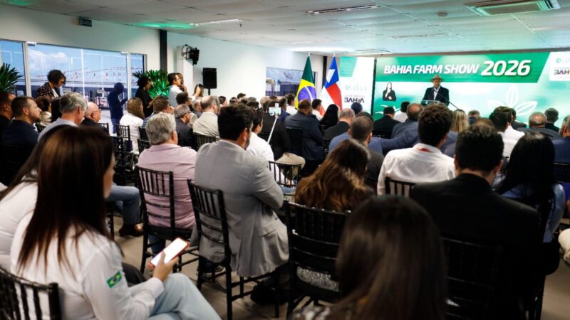 Governo do Estado destaca crescimento do agronegócio durante lançamento da Bahia Farm Show 2026